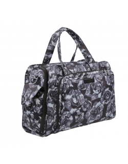 Дорожная сумка для мамы или сумка для двойни Ju-Ju-Be Be Prepared, Onyx Black Petals