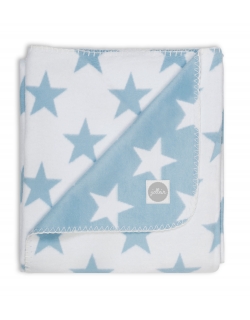 плед для новорожденных, цвет "Star blue"