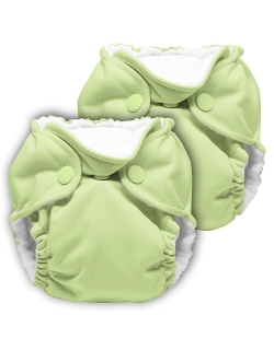 Многоразовые подгузники для новорожденных Lil Joey Kanga Care, Lazy Lime, 2шт.