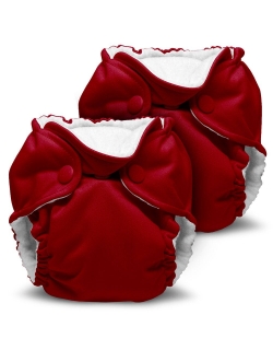 Многоразовые подгузники для новорожденных Lil Joey Kanga Care, Scarlet, 2шт.