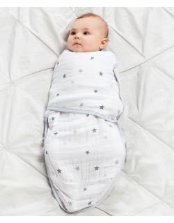 Муслиновая пеленка для новорожденных Aden&Anais на кнопках, Twinkle