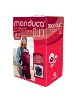 Эрго-рюкзак Manduca Duo, цвет красный (red)