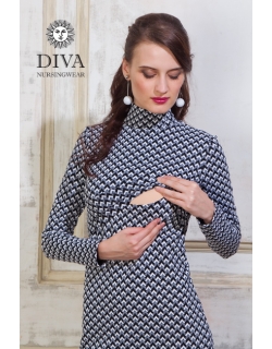 Платье для кормящих Diva Nursingwear Simone, принт Greco