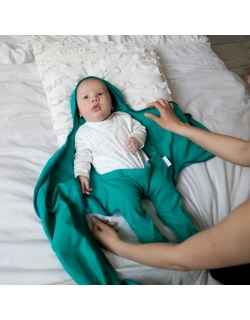Пеленка-кокон для новорожденных (комбинезон-конверт), мимоза