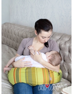 Подушка для беременных и кормящих "Путешественница", зеленый