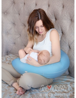 Подушка для беременных и кормящих "Лёгкая на подъём" 170см, бирюзовый