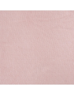 Вязаный плед для новорожденного с мехом Jollein Soft, розовый