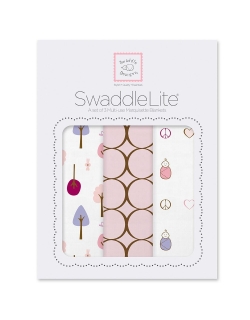 Набор пеленок SwaddleDesigns SwaddleLite Cute & Calm Pastel Pink