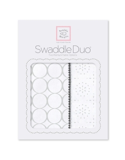 Набор пеленок SwaddleDesigns Swaddle Duo ST Mod C/Sparklers