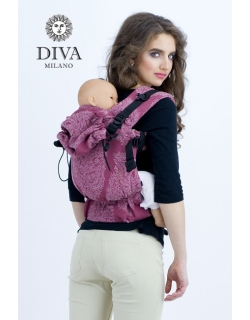 Эрго-рюкзак для новорожденных Diva Essenza Berry Linen One!