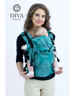 Эрго-рюкзак для новорожденных Diva Essenza Smeraldo Linen One!