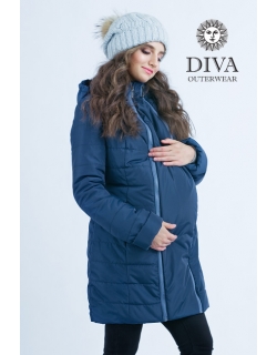 Слингокуртка зимняя 4 в 1 Diva Outerwear Azzurro