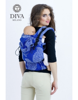 Эрго-рюкзак Diva Essenza Azzurro One! с бамбуком