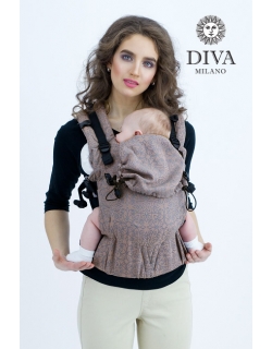 Эрго-рюкзак для новорожденных Diva Basico Cacao One!