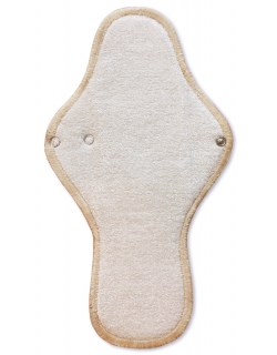 Набор 3 шт. ночных многоразовых женских прокладок, миндаль