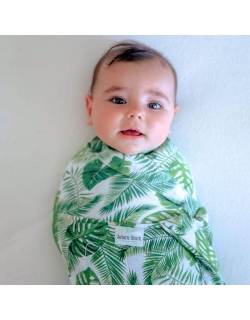 Муслиновые пеленки для новорожденных Adam Stork большие, набор 2, Safari