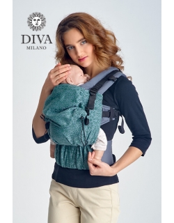 Эрго-рюкзак с рождения Diva Basico Atlantico Simple One!