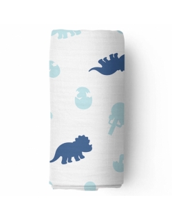 Муслиновая пеленка для новорожденных Adam Stork большая, Cute Dinos