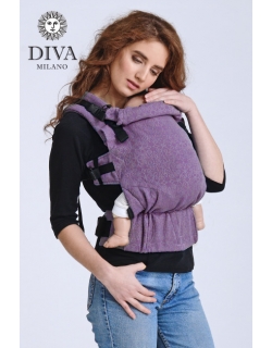 Эрго-рюкзак шарфовый для новорожденных Diva Basico Lilla One!
