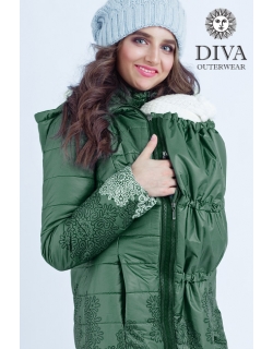 Слингокуртка зимняя 3 в 1 Diva Outerwear Pino Snowflakes