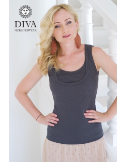Топ для кормления Diva Nursingwear Eva, цвет Grafite