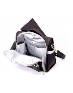Сумка-рюкзак для мамы Ju-Ju-Be BFF Black Silver