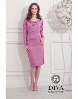 Платье для кормящих и беременных Diva Nursingwear Paola, цвет Antico