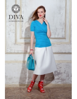 Топ для кормящих и беременных Diva Nursingwear Lucia, цвет Celeste