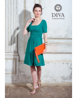 Платье для кормящих и беременных Diva Nursingwear Stella, Smeraldo
