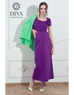 Платье для кормящих и беременных Diva Nursingwear Lucia, цвет AzzurroПлатье для кормящих и беременных Diva Nursingwear Dalia, цвет Viola