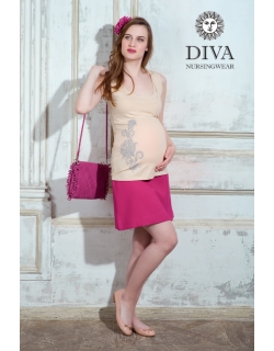 Топ для кормления Diva Nursingwear Eva Print, цвет Grano