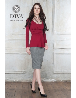 Топ для кормящих и беременных Diva Nursingwear Alba, цвет Berry