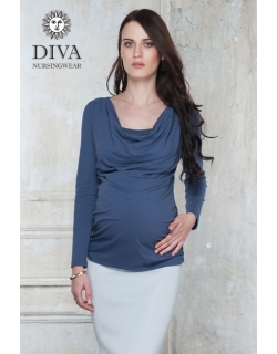 Топ для кормящих и беременных Diva Nursingwear Bella, цвет Notte