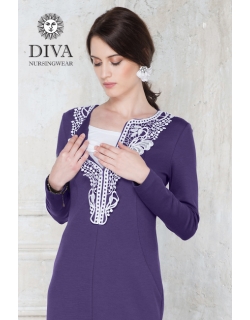 Платье для кормящих Diva Nursingwear Carmela, цвет Mora