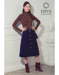 Топ для кормящих Diva Nursingwear  Felisa Strisce, цвет Terracotta