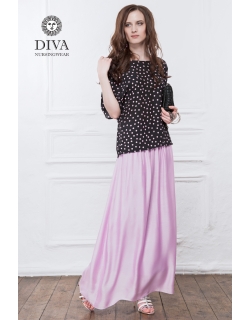 Юбка с шелком для беременных и родивших Diva Nursingwear Ines, Lavanda