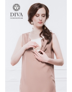 Топ для кормящих и беременных Diva Nursingwear Celia, Moka