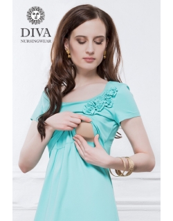 Платье для кормящих и беременных Diva Nursingwear Dalia, цвет Menta