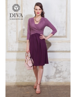 Платье для кормящих и беременных Diva Nursingwear Ornella, Lavanda