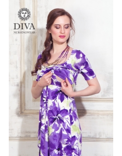 Платье для кормящих и беременных Diva Nursingwear Stella Maxi, Iris