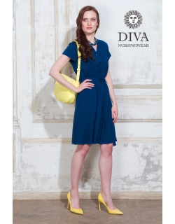 Платье для кормящих и беременных Diva Nursingwear Gemma, цвет Notte