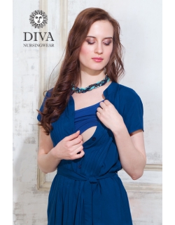 Платье для кормящих и беременных Diva Nursingwear Gemma, цвет Notte