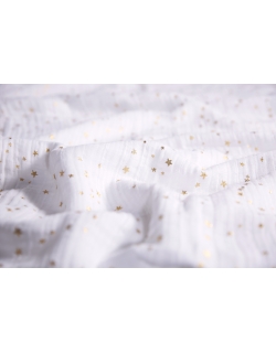 Муслиновые пеленки для новорожденных Aden&Anais мерцающие большие, набор 3, Metallic Gold