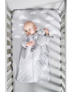 Муслиновые пеленки для новорожденных Jollein средние, Clouds Grey