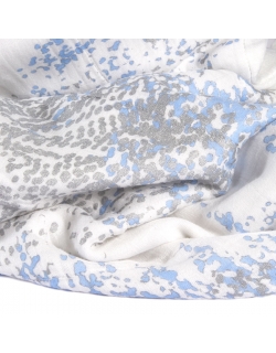 Бамбуковые пеленки для новорожденных Aden&Anais большие, набор 3, Metallic blue
