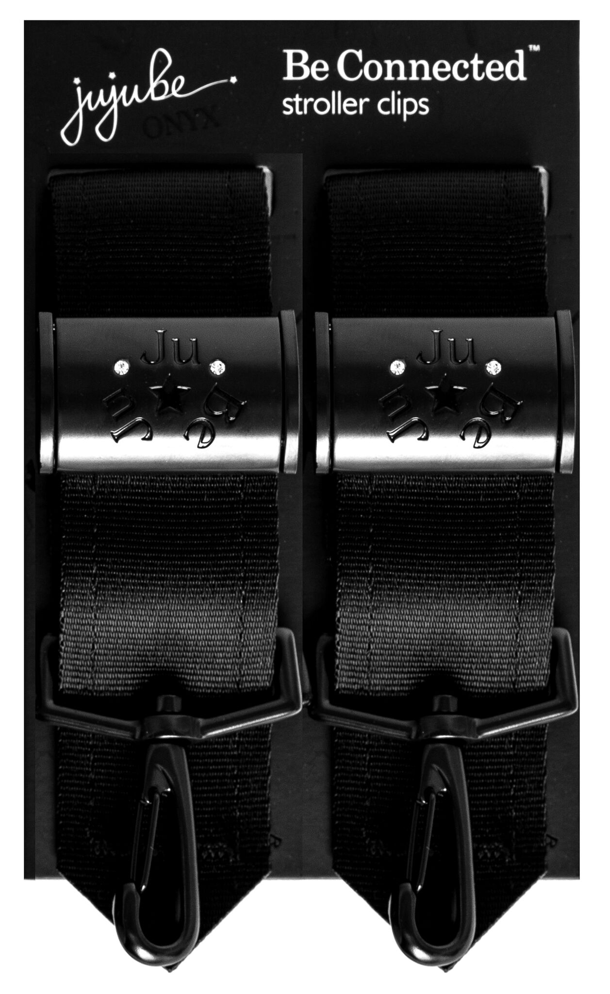 Крепления для колясок Ju-Ju-Be к сумкам и рюкзакам для мам, черный