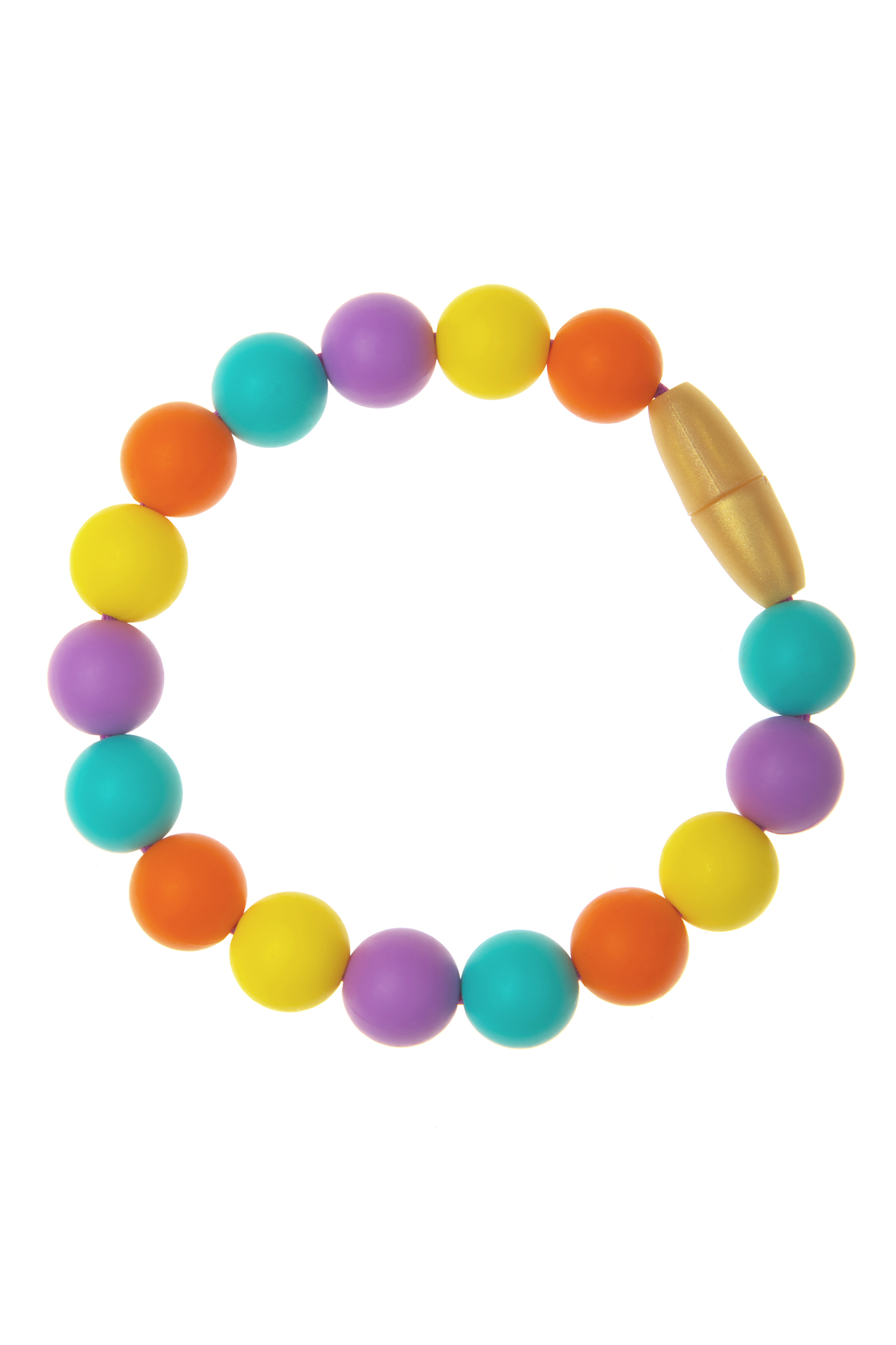 Силиконовый браслет-прорезыватель Майя, фиолетовый