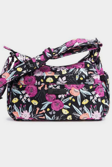 Сумка для мамы Ju-Ju-Be HoboBe, Black And Bloom