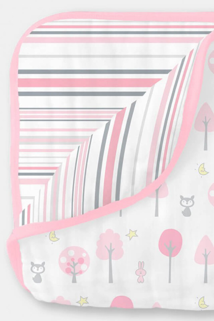 Одеяло из муслина SwaddleDesigns, цвет Pink Thicket