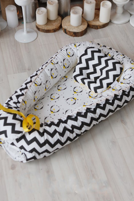 Кокон-гнездышко для новорожденных Babynest Pepe